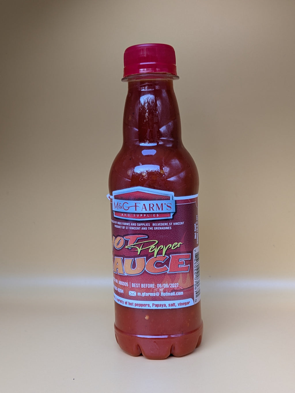 MG Farms Hot Pepper Sauce 250ml