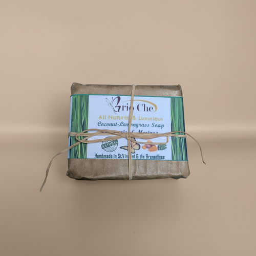 Coconut-Lemongrass Soap - Centered