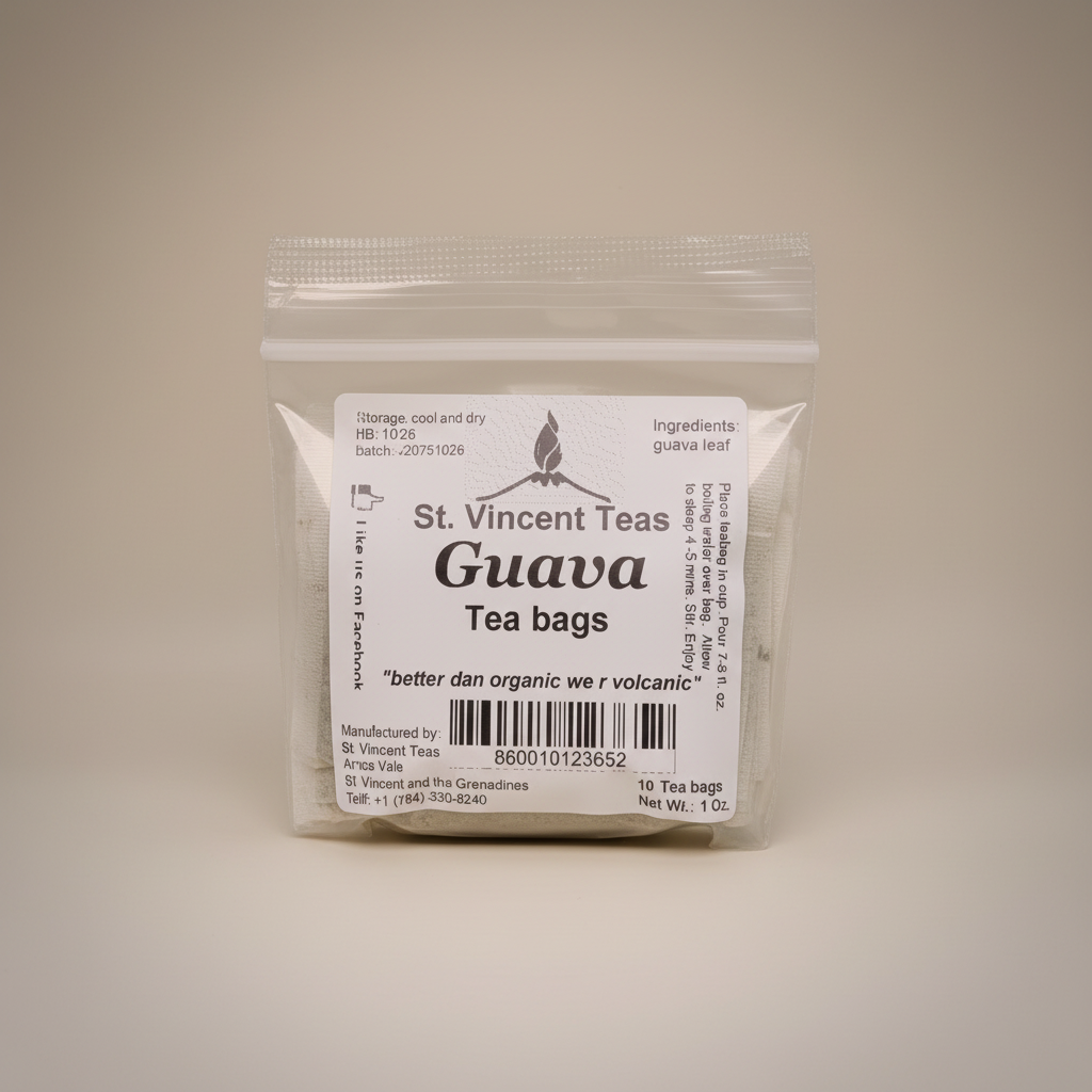 St. Vincent Teas - Guava Tea Bags 10pk