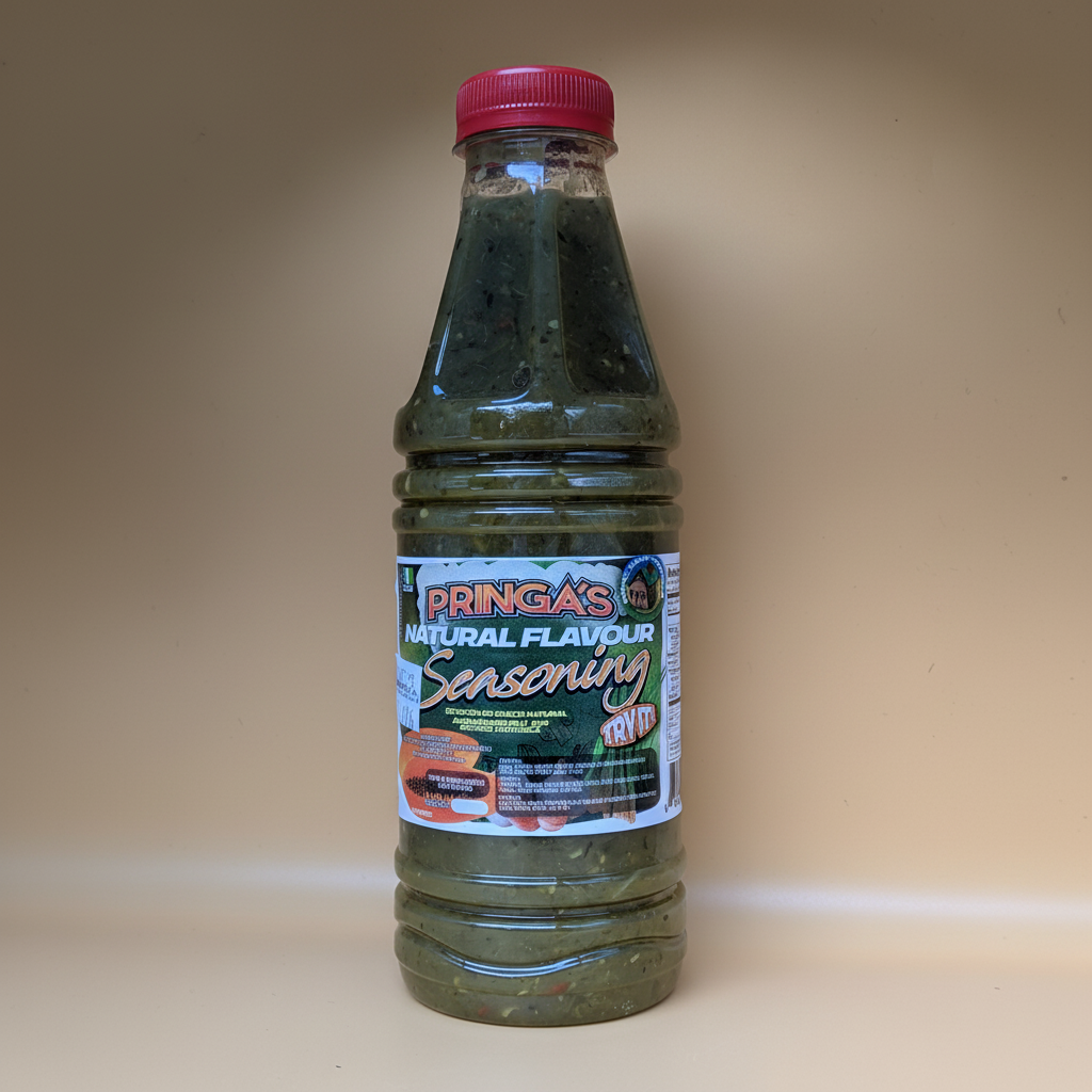 Pringa's Natural Flavour Green Seasoning 750ml