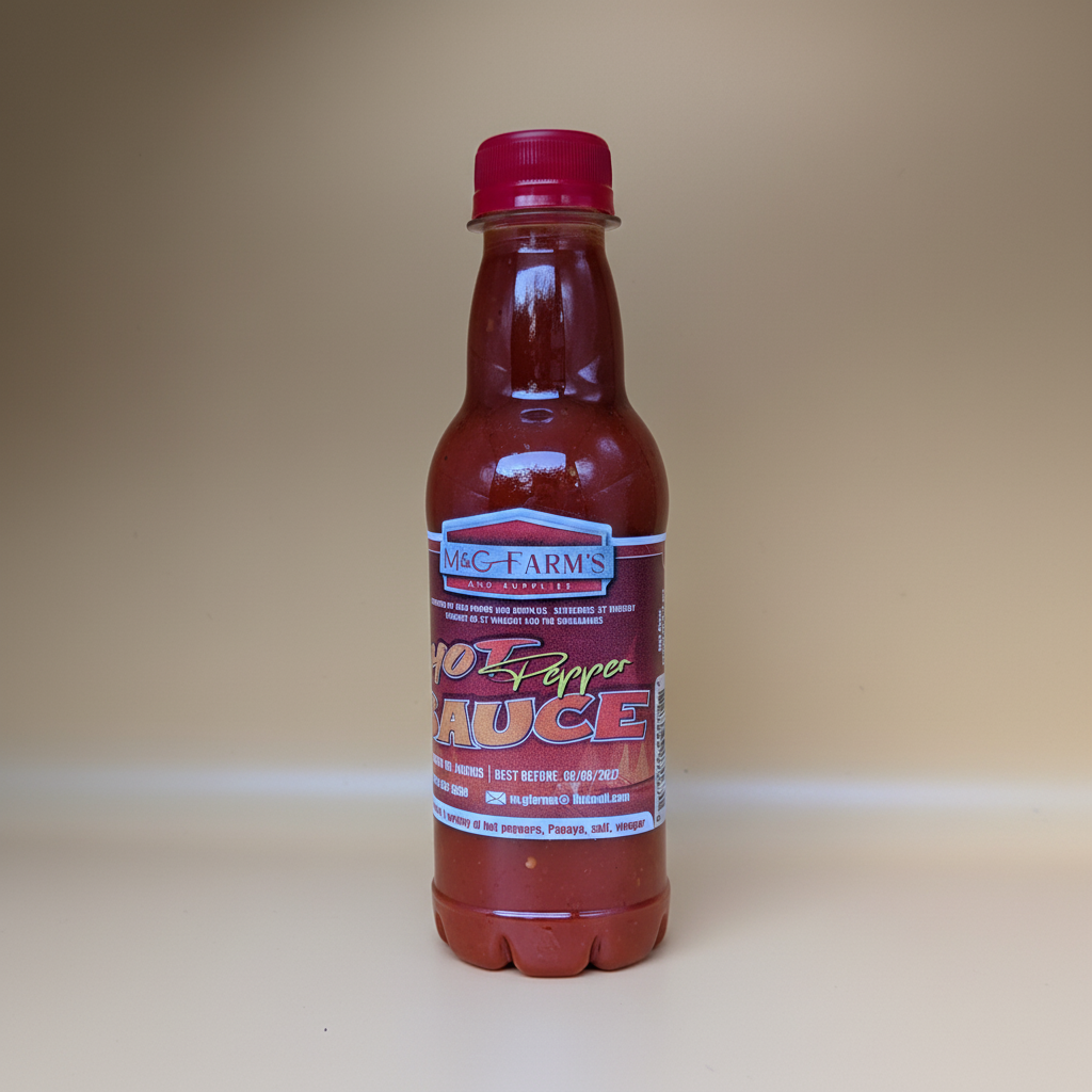 MG Farms Hot Pepper Sauce 250ml