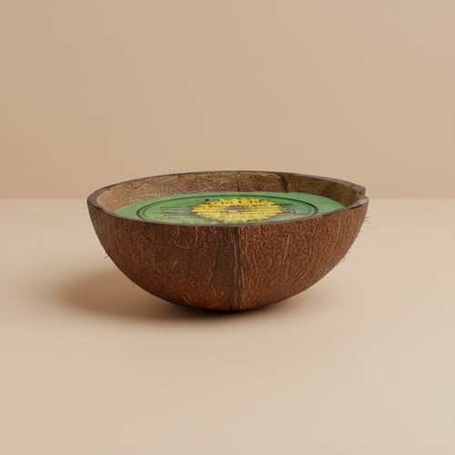 Brio Che Lemongrass Heaven Soy Wax Candle 6oz - Handcrafted Natural