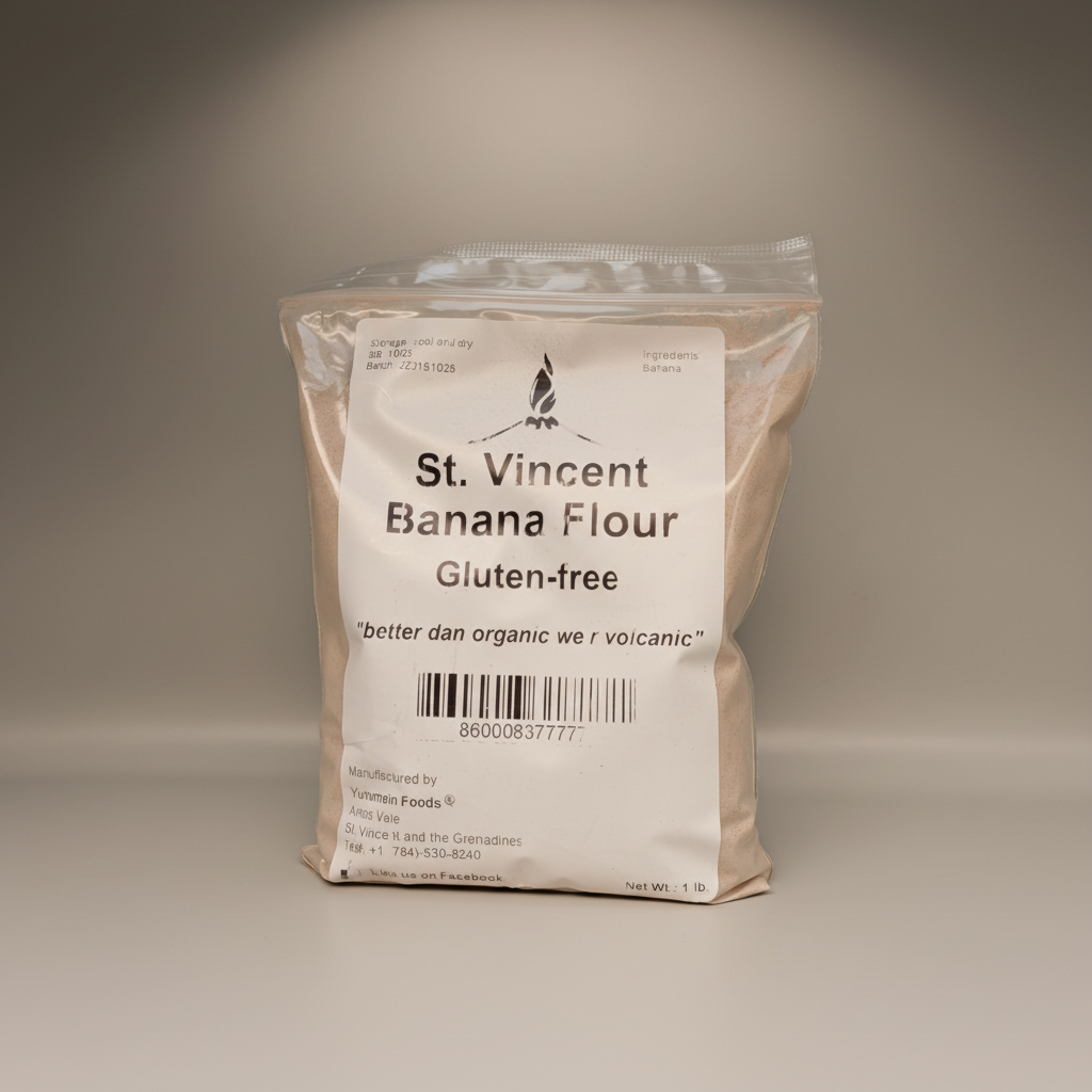 Yurumein Foods Banana Flour 1lb - Gluten-Free