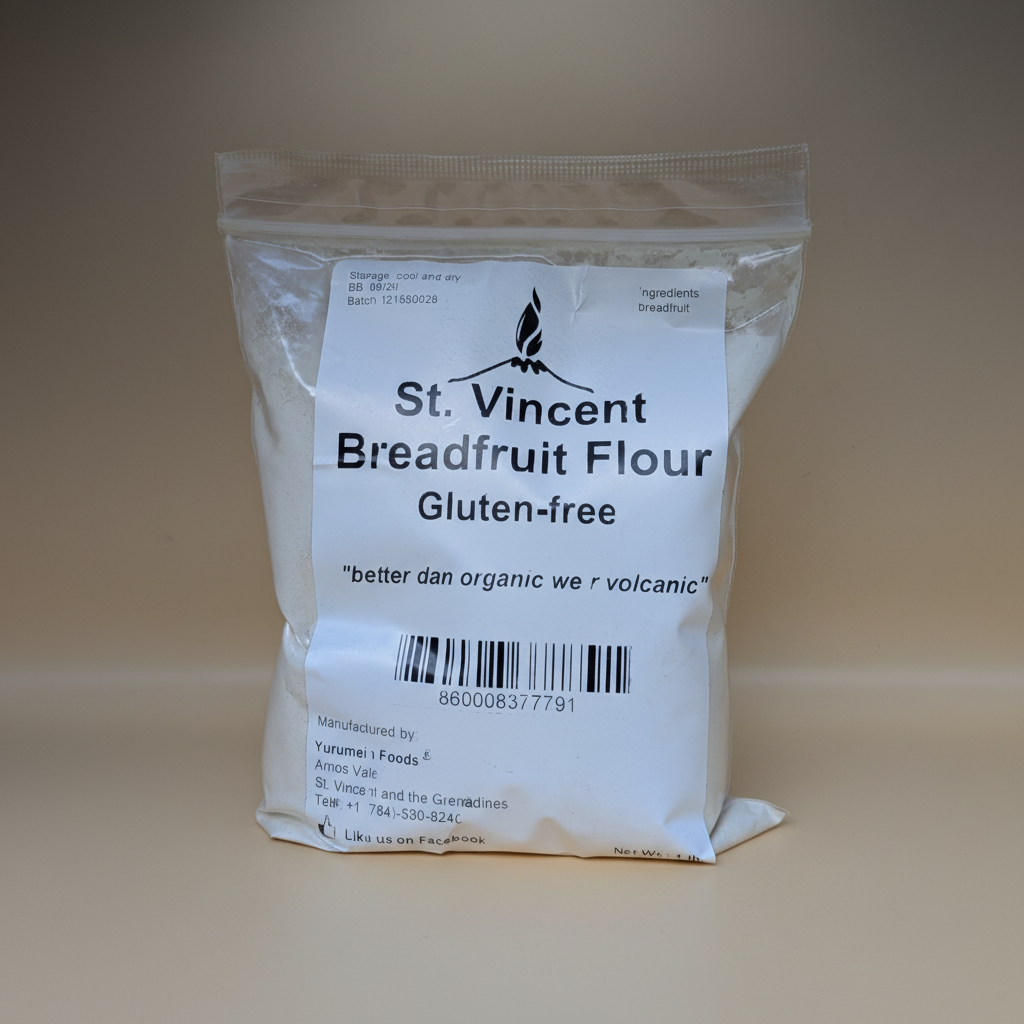 Yurumein Foods Breadfruit Flour 1lb - Gluten-Free