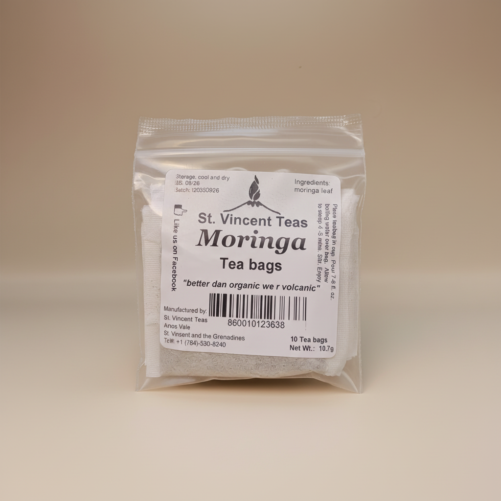 St. Vincent Teas - Moringa Tea Bags 10pk
