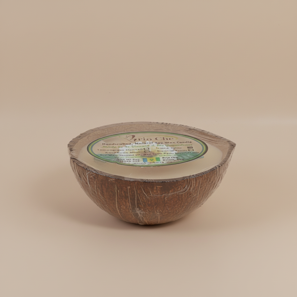 Island Spices Candle - Neutral Background