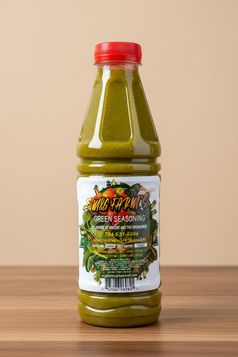 M&G Farm's Green Seasoning 750ml